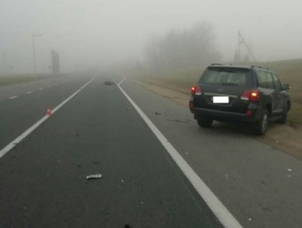 ДТП из-за густого тумана произошло под Ошмянами