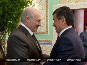 Лукашенко: плодотворное сотрудничество Беларуси и Кыргызстана будет расширяться