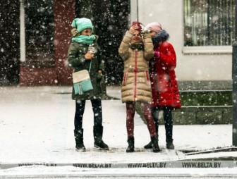 Мокрый снег и гололедица ожидаются в Беларуси в выходные