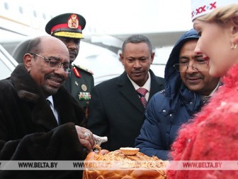 Президент Судана прибыл в Беларусь с официальным визитом