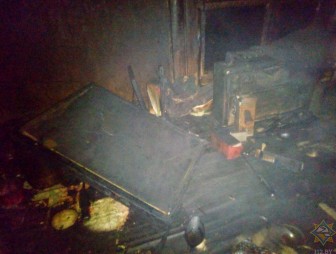 В деревне под Щучином на пожаре погиб 66-летний пенсионер