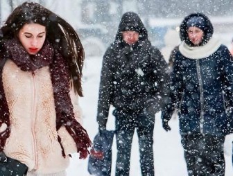 Сильный снег ожидается 17 декабря местами в Беларуси