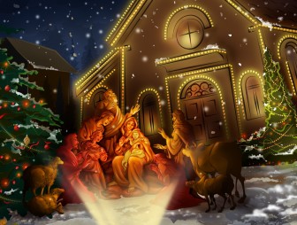 Жителям Мостовщины, празднующим Рождество Христово  25 декабря 2018 года