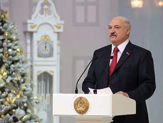 А. Лукашенко поздравил  В.Путина с Новым годом