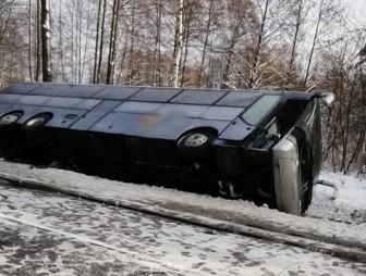Автобус с белорусскими туристами попал в ДТП в Польше
