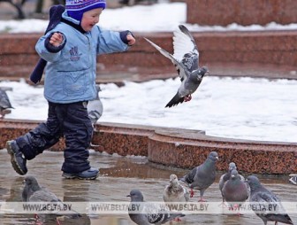 В Беларуси в выходные потеплеет до +3°С