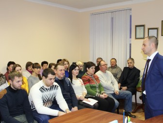 Встреча председателя Мостовского райисполкома с трудовым коллективом