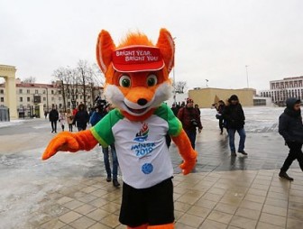 Объемные фигуры лисенка Лесика украсят въезды в Минск