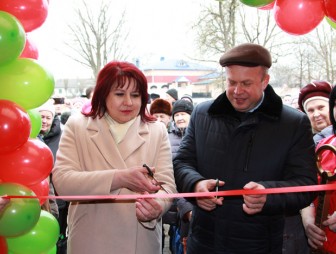 В Мостах ЗАО «Гудевичи» открыло свой фирменный магазин