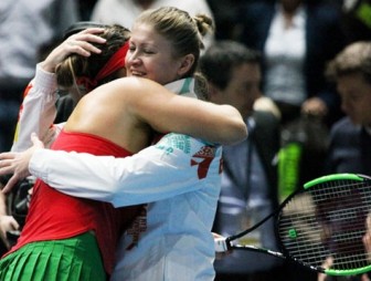 Белорусские теннисистки победили команду Германии со счетом 4:0 в 1/4 финала Кубка Федераций