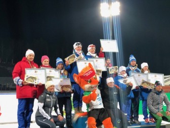 На «Гонке легенд» получили награды юные биатлонисты Гродненщины – призеры «Снежного снайпера»