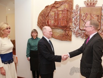 Об укреплении сотрудничества шла речь на встрече председателя облисполкома с Послом Чехии