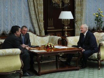 Александр Лукашенко отмечает хорошую динамику в отношениях Беларуси и Кыргызстана