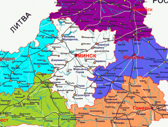 Границы Брестской, Гродненской и Минской областей изменятся к концу года