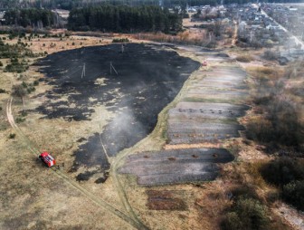 В Мостовском районе обострилась ситуация, связанная с выжиганием сухой растительности