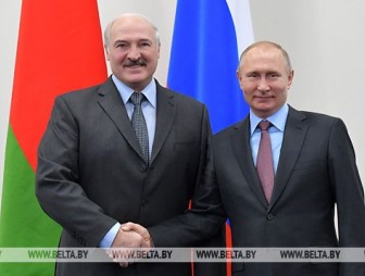 Лукашенко и Путин обсудили текущие моменты двусторонних отношений