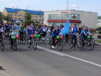 Велопробег, посвящённый 1 мая, прошёл на Мостовщине