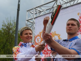 Эстафета огня II Европейских игр отправилась в путь по Беларуси из Брестской крепости