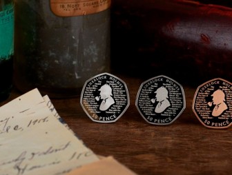 Монету с изображением Шерлока Холмса выпустили в Великобритании