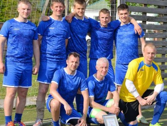 Мостовчане стали вторыми во втором турнире по мини-футболу среди команд Гродненской епархии