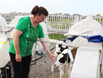 Как стать одним из лучших животноводов на ферме  знает Тереза Сакович из КСУП «Имени Адама Мицкевича»
