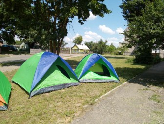 Где в Мостах можно взять напрокат палатки?