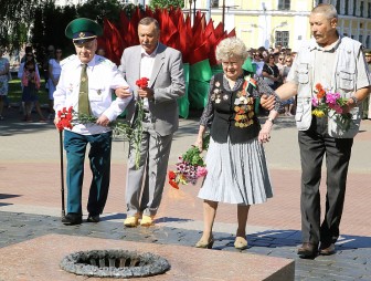 В Гродно прошел митинг, посвященный Дню всенародной памяти жертв Великой Отечественной войны