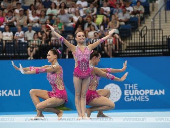 Первое золото: белорусские акробатки стали чемпионками II Европейских игр