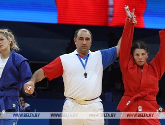 Белорусские самбисты завоевали четыре бронзовые награды на турнире II Европейских игр