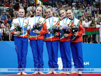 Гимнастка Цицилина стала самой титулованной спортсменкой в команде Беларуси на Европейских играх