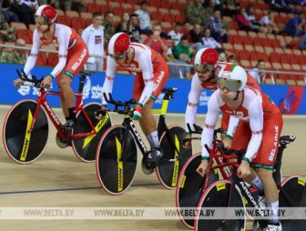 Белорусские велосипедисты стали четвертыми в командном преследовании на II Европейских играх