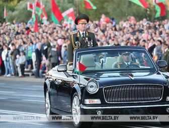 Военный парад в честь Дня независимости начался в Минске