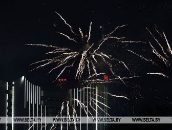 В Минске дали праздничный салют в честь Дня Hезависимости