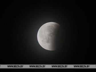 Лунное затмение в Беларуси: пик активности будет в 00.31