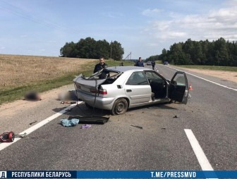В Ошмянском районе произошло страшное ДТП: водитель и пассажир погибли