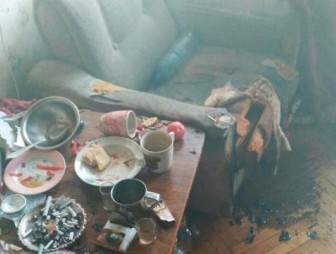 В Гродно на пожаре спасли женщину: ее нашли в горящем кресле