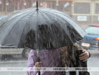 Оранжевый уровень опасности объявлен в Беларуси 13 августа из-за ливней, гроз и сильного ветра