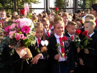 Торжественные линейки пройдут сегодня в школах Беларуси