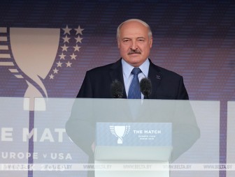 Александр Лукашенко: спортивные встречи глобальных игроков способны менять политическую ситуацию к лучшему