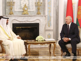 Лукашенко уверен в дальнейшем развитии дружественных отношений с ОАЭ