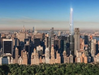 Самый высокий жилой дом в мире построили в Нью-Йорке