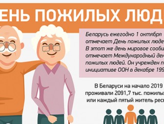 Инфографика. День пожилых людей
