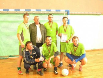 Команда ОАО «Мостовдрев» обыграла соперников в соревнованиях по мини-футболу