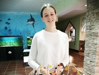 Мостовчанка Анастасия Стемплевская стала чемпионкой Беларуси по флористике