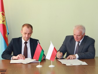 В Мостовском районе подписано соглашение о намерениях с польской делегацией