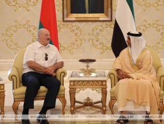 Начался визит Лукашенко в ОАЭ