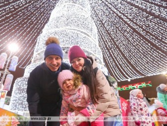 Новогодними огнями Минск засияет 14 декабря