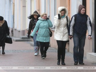 Порывистый ветер и до +6°С ожидается в Беларуси 19 декабря