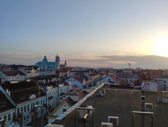 23 декабря открылся первый в Беларуси каток на крыше