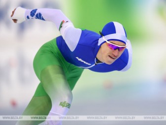 Белорусские конькобежцы завоевали 9 медалей на этапе КМ среди юниоров в Минске